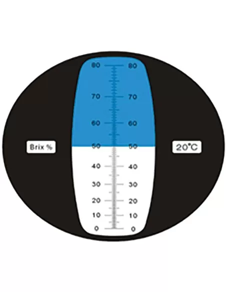 2 - Rifrattometro per controllo brix Fervi 0583