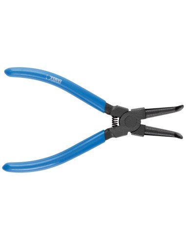 Pinze curva 150mm per anelli elastici seeger interni 8-25 mm Fervi 0639