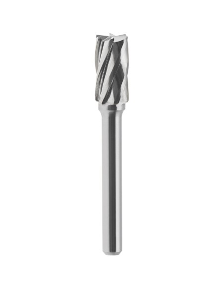 Lima rotativa hm cilindrica alluminio 8x20 mm gambo 6 Fervi b08al6