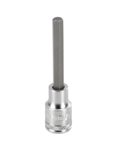 Chiave a bussola con inserto lungo esagonale 6 mm 3/8 Fervi bn414l006a