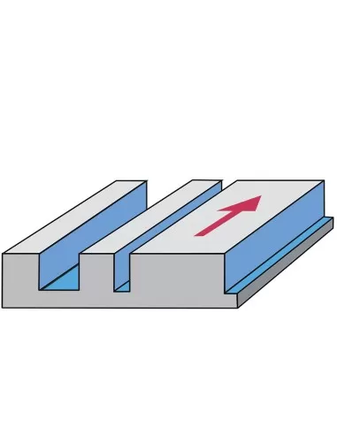 Fresa a inserto 20 mm Fervi f306/20