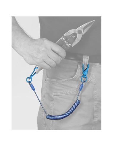 Spirale con gancio di sicurezza per utensili Fervi g009