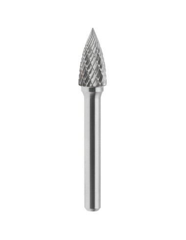 Lima rotativa hm ogiva incrociato 3x13 mm gambo 3 Fervi g03dc3