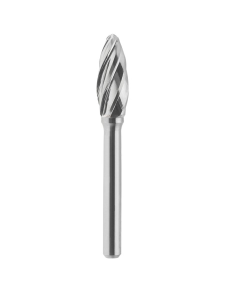 Lima rotativa hm lancia raggiata alluminio 10x25 mm gambo 6 Fervi h10al6