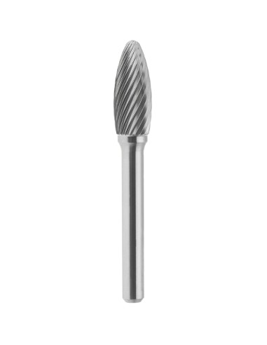 Lima rotativa hm lancia raggiata standard 10x25 mm gambo 6 Fervi h10sc6