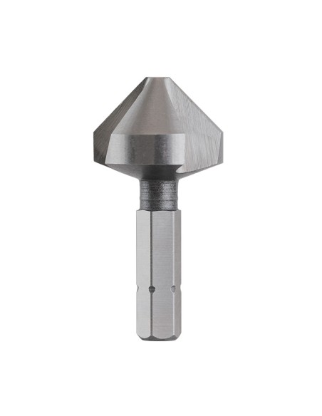 Svasatore 16 mm a 3 taglienti 90 gradi per avvitatore Fervi s026/16