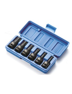Serie bussole torx t40 - t70 ad impatto 1/2 Fervi si423m006