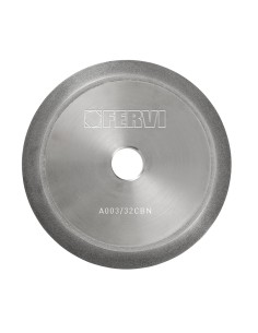 Mola in cbn per punte in hss 125 mm x affilatrice Fervi a003/32cbn