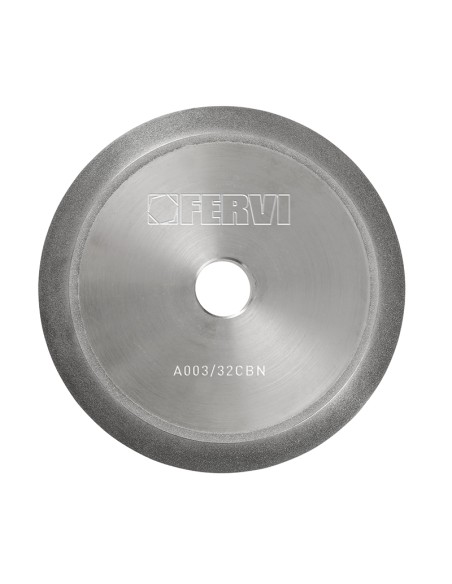 1 - Mola in cbn per punte in hss 125 mm x affilatrice Fervi a003/32cbn