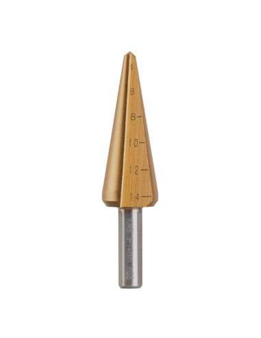 Utensile conico allargafori 40-61 mm con gambo cilindrico Fervi a014/40-61