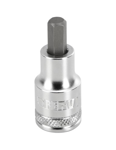 1 - Chiave a bussola con inserto esagonale 4 mm 1/2 Fervi bn413n004a