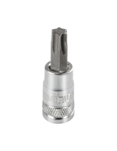 Chiave a bussola con inserto torx t9 1/4 Fervi bn424n009a