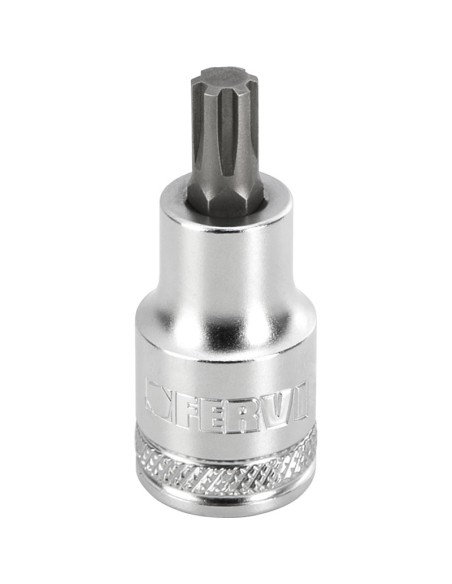 Chiave a bussola con inserto ribe m10 1/2 Fervi bn433n010a