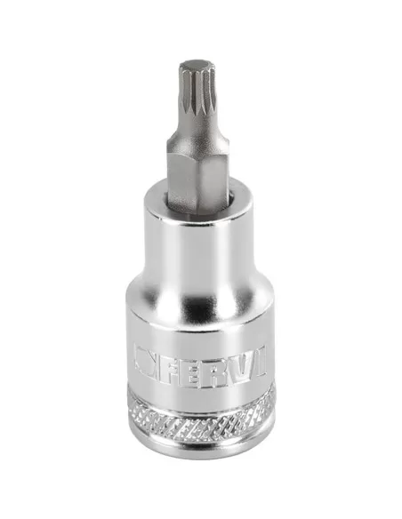 Chiave a bussola con inserto lungo xzn m5 3/8 Fervi bn444n005a