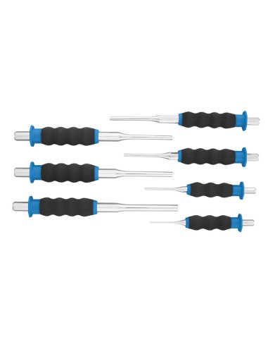 Serie 6 cacciaspine con paramano 2 - 8 mm Fervi c015