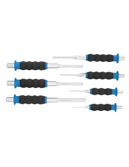 Serie 6 cacciaspine con paramano 2 - 8 mm Fervi c015