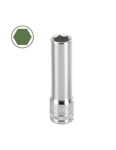 Chiave a bussola lunga esagonale 12 mm 3/8 Fervi bn4el012a