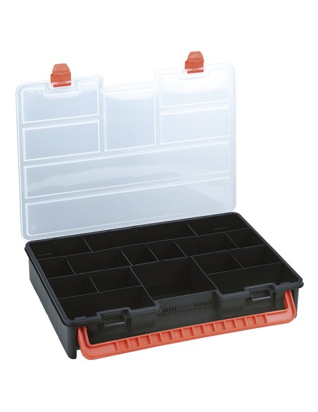 Valigetta porta minuteria 23 scomparti 443x317x80 mm Fervi c360