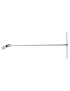 Chiave a t con bussola esagonale snodata rinforzata 17 mm Fervi c391/17