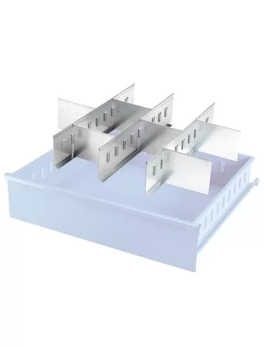 Separatori trasversale 120x110 mm per cassetto b cassettiera c600 Fervi c600/l