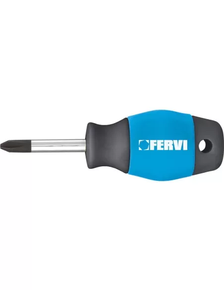Giravite cacciavite a croce corto nano ph 2 x 38 mm Fervi c882/2038