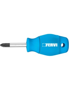 Giravite cacciavite a croce corto nano pz 2 x 38 mm Fervi c885/2038