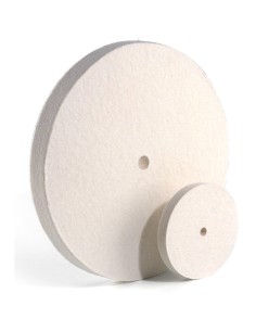 Disco cotone 150x13 mm x smerigliatrice da banco Fervi dff150/13