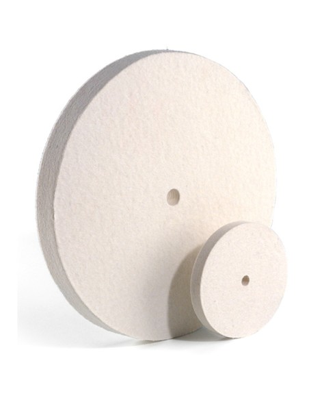 Disco cotone 200 x 13 mm x smerigliatrice da banco Fervi dff200/13
