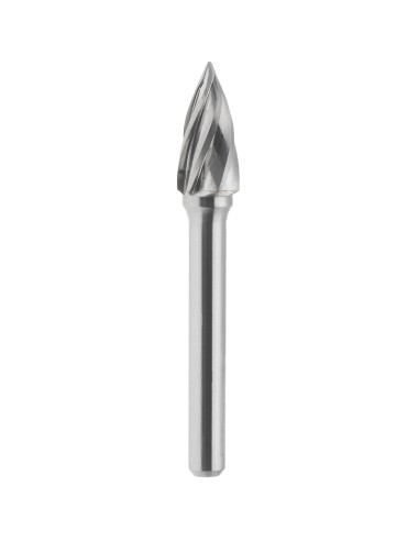 Lima rotativa hm ogiva alluminio 12x25 mm gambo 6 Fervi g12al6