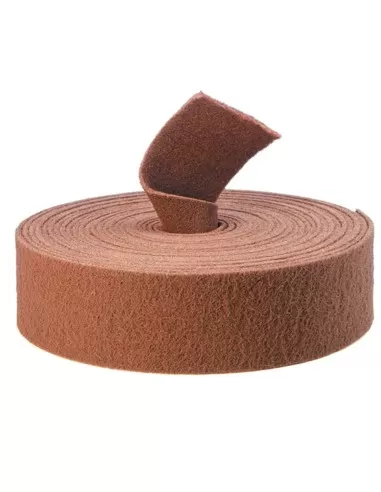 Rotolo panno abrasivo tessuto non tessuto 115 mm x 10 m fine