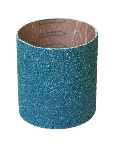 Rullo abrasivo zirconio per satinatrice 90x100mm grana 60 Fervi nas100/060z