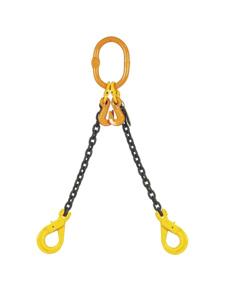 Pendenti tirante a catena 2 bracci 10 mm - 4000 mm - 4250 kg Fervi pdc2/10/4
