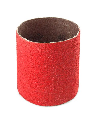 Rullo abrasivo ceramicato per satinatrice 90x100mm grana 120 Fervi nas100/120c