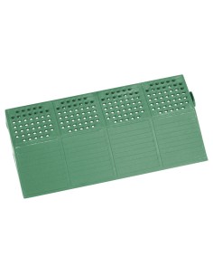 Scivolo per pedana in polipropilene femmina componibile 205x400x48mm Fervi psv-f