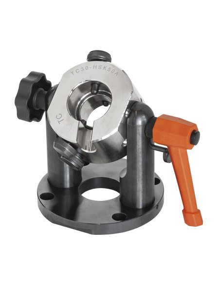 Atrezzo inclinabile smonta mandrino porta utensile iso30 Fervi s007/30