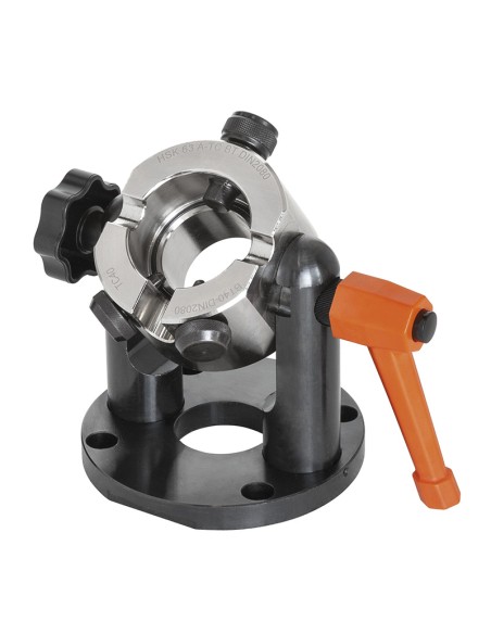 Atrezzo inclinabile smonta mandrino porta utensile iso40 Fervi s007/40