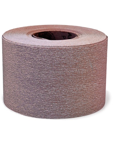 1 - Rotolo carta vetrata abrasiva in lattice 115 mm x 100 mt grana 150