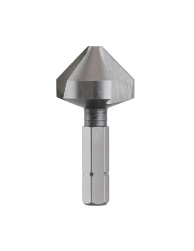Svasatore 12 mm a 3 taglienti 90 gradi per avvitatore Fervi s026/12