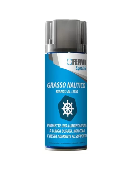 1 - Bomboletta spray grasso al litio 400ml Fervi s401/14