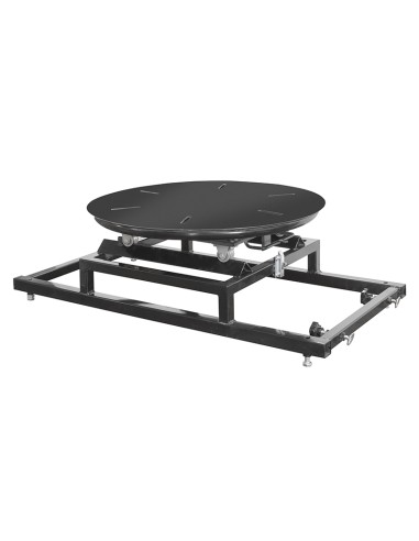 Tavola girevole con carrello per sabbiatrice 920 x580 x1335h mm Fervi sa01/ctr2