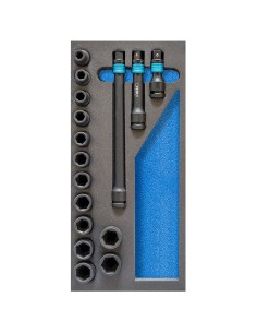 Serie bussola impact 10-24 mm in termoformato morbido Fervi tm01/043