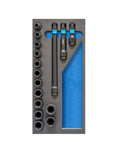 Serie bussola impact 10-24 mm in termoformato morbido Fervi tm01/043