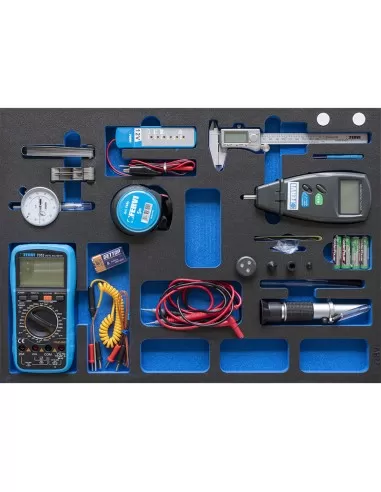 1 - Serie 9 utensili per automotive in termoformato morbido Fervi tm01/050