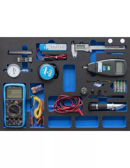 1 - Serie 9 utensili per automotive in termoformato morbido Fervi tm01/050