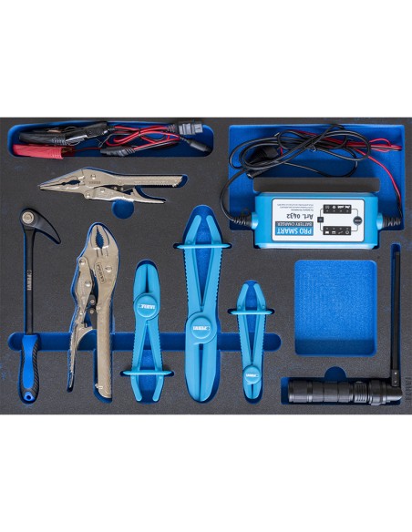 Serie 8 utensili per automotive in termoformato morbido Fervi tm01/053