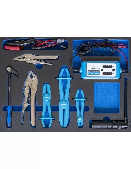 1 - Serie 8 utensili per automotive in termoformato morbido Fervi tm01/053