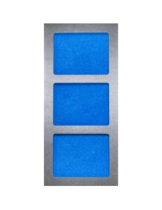 Termoformato morbido porta minuteria 1/3 - 188 x 405 x 33 mm Fervi tm01/100