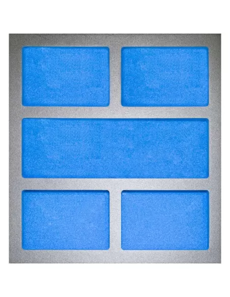 1 - Termoformato morbido porta minuteria 2/3 - 376 x 405 x 33 mm Fervi tm01/110