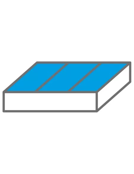 2 - Termoformato morbido porta minuteria 3/3 - 564 x 405 x 33 mm Fervi tm01/120