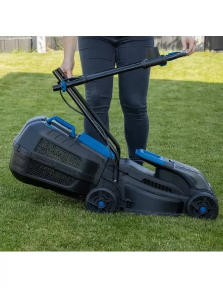 Rasaerba 20v 32cm 1 batteria 4.0Ah + caricabatteria ixes Scheppach bc-mp320-x Rasaerba 20v 32cm 1 batteria 4.0Ah + caricabatteria ixes Scheppach bc-mp320-x